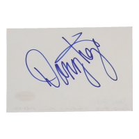 Danny Trejo Signed 4x6 Cut (ACOA) at PristineAuction.com