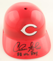 Chris Sabo Signed Reds Full-Size Batting Helmet Inscribed "88 NL ROY" (Schwartz) at PristineAuction.com
