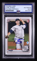 Tarik Skubal Signed 2020 Bowman 1st Edition #BFE108 RC (PSA Authentic) at PristineAuction.com