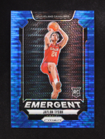 Jaylon Tyson 2024-25 Panini Prizm Emergent Blue #25 RC #56/99 at PristineAuction.com