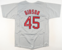 Bob GIbson Signed Jersey (JSA) at PristineAuction.com