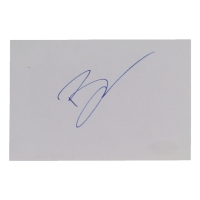 Ben Affleck Signed 4x6 Cut (ACOA) at PristineAuction.com