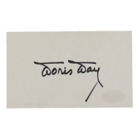 Doris Day Signed 3x5 Cut (ACOA) at PristineAuction.com