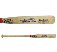 Gary Sheffield Signed Rawlings Big Stick Baseball Bat Inscribed "500 HR Club" (JSA) at PristineAuction.com