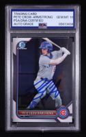 Pete Crow-Armstrong Signed 2022 Bowman Chrome Prospects #BCP102 RC (PSA Authentic | Auto 10) at PristineAuction.com