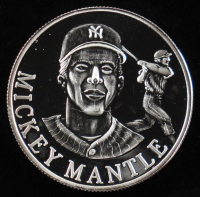 Mickey Mantle New England Mint 1oz Fine Silver Coin at PristineAuction.com