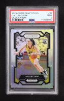 Caitlin Clark 2024 Panini Prizm Silver Draft Picks #57 RC (PSA 9) at PristineAuction.com