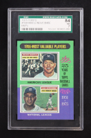 Mickey Mantle/Don Newcombe 1975 Topps MVP's #194 (SGC 7) at PristineAuction.com