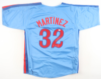 Dennis Martinez Signed Jersey Inscribed "PG 7/28/91" (JSA) at PristineAuction.com