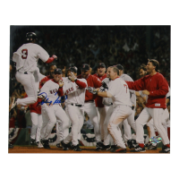 Pokey Reese Signed Red Sox 8x10 Photo (Sure Shot) at PristineAuction.com