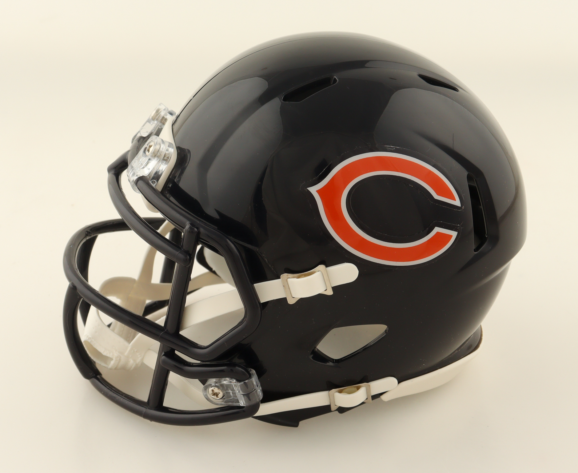 Dan Hampton Signed Bears Speed Mini Helmet Inscribed "HOF 2002" (Schwartz) at PristineAuction.com Dan Hampton Signed Bears Speed Mini Helmet Inscribed "HOF 2002" (Schwartz) at PristineAuction.com