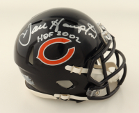 Dan Hampton Signed Bears Speed Mini Helmet Inscribed "HOF 2002" (Schwartz) at PristineAuction.com
