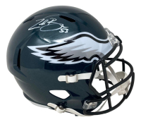 Zack Baun Signed Eagles Full-Size Speed Helmet (Beckett) at PristineAuction.com
