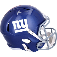 Malik Nabers Signed Giants Full-Size Speed Helmet (Fanatics) at PristineAuction.com