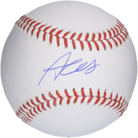 Austin Wells Signed OML Baseball (Fanatics) at PristineAuction.com