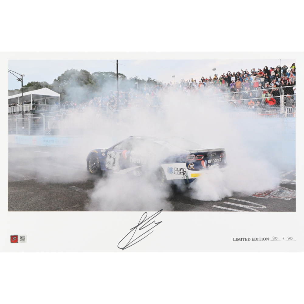 Shane van Gisbergen Signed LE "2023 Grant Park 220 Victory" 12x18 Print (PA) at PristineAuction.com