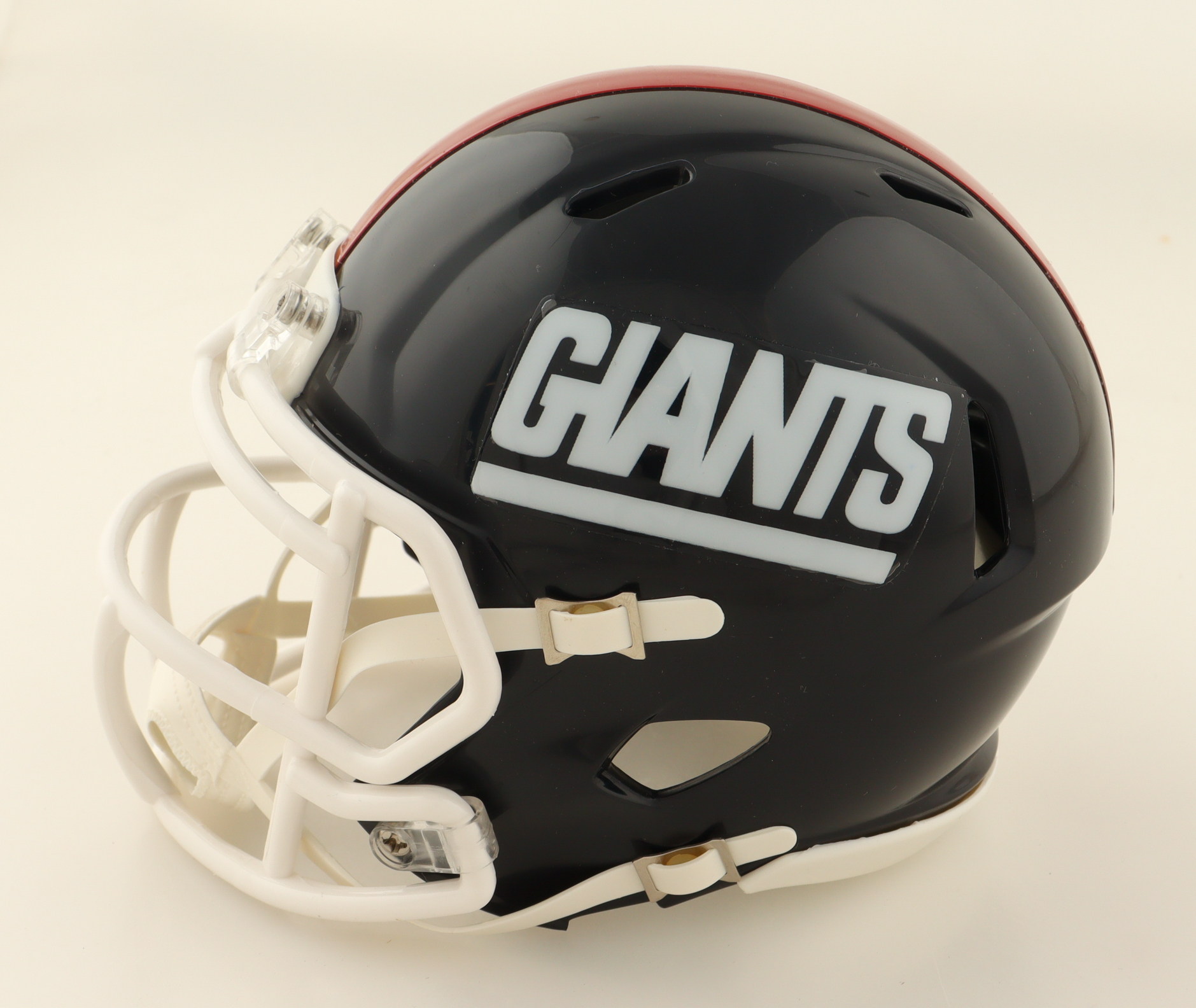 Ottis Anderson Signed Giants Throwback Mini Helmet (Beckett) at PristineAuction.com Ottis Anderson Signed Giants Throwback Mini Helmet (Beckett) at PristineAuction.com