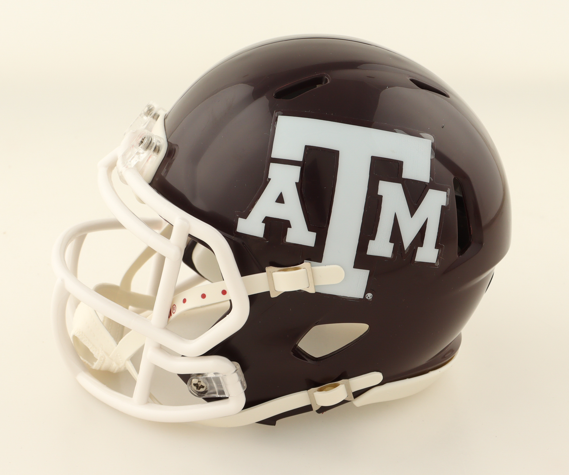 Johnny Manziel Signed Texas A&M Aggies Speed Mini Helmet (Schwartz) at PristineAuction.com Johnny Manziel Signed Texas A&M Aggies Speed Mini Helmet (Schwartz) at PristineAuction.com