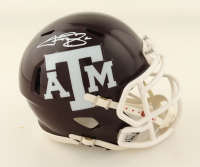 Johnny Manziel Signed Texas A&M Aggies Speed Mini Helmet (Schwartz) at PristineAuction.com