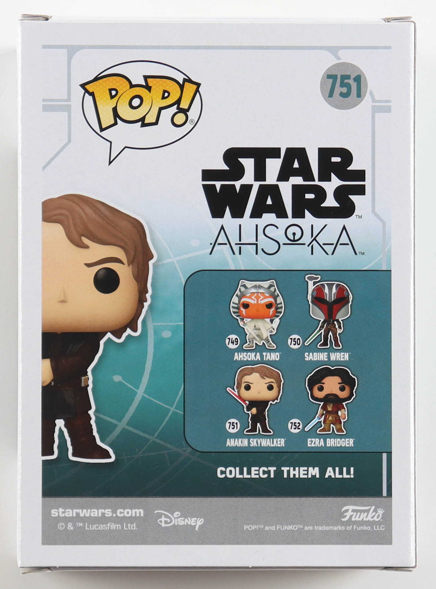 Hayden Christensen Signed "Star Wars" #751 Anakin Skywalker Bobble-Head Funko Pop! Vinyl Figure (PSA) at PristineAuction.com Hayden Christensen Signed "Star Wars" #751 Anakin Skywalker Bobble-Head Funko Pop! Vinyl Figure (PSA) at PristineAuction.com