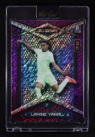 Lamine Yamal 2024 Wild Card Alumination Purple Shimmer #ABC-LY10 #17/30 RC at PristineAuction.com