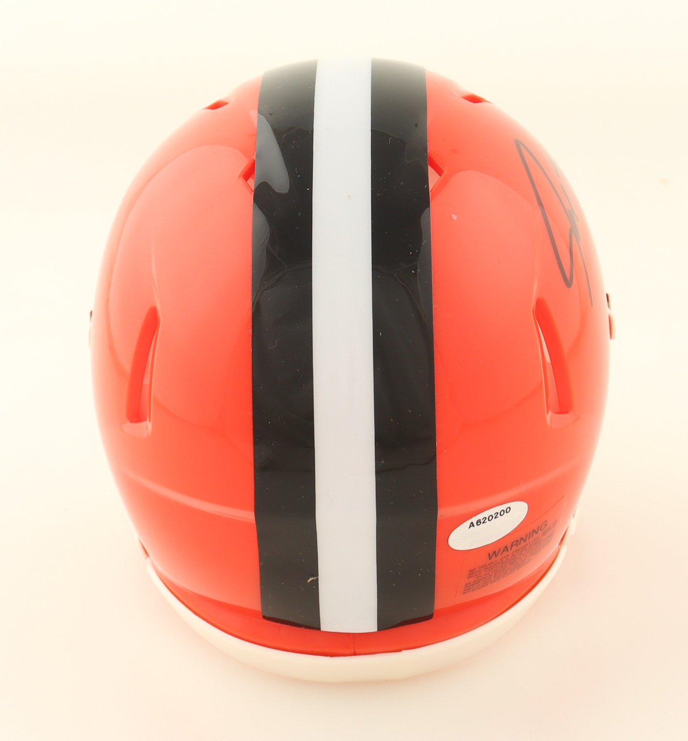 Joe Thomas Signed Browns Speed Mini Helmet (Schwartz) at PristineAuction.com Joe Thomas Signed Browns Speed Mini Helmet (Schwartz) at PristineAuction.com