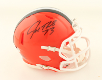 Joe Thomas Signed Browns Speed Mini Helmet (Schwartz) at PristineAuction.com