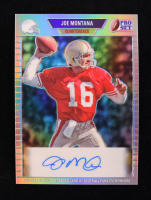 Joe Montana 2024 Leaf Metal Legacy Collection #89P-JM2 Autograph Silver Prismatic SP Variation #6/35 at PristineAuction.com