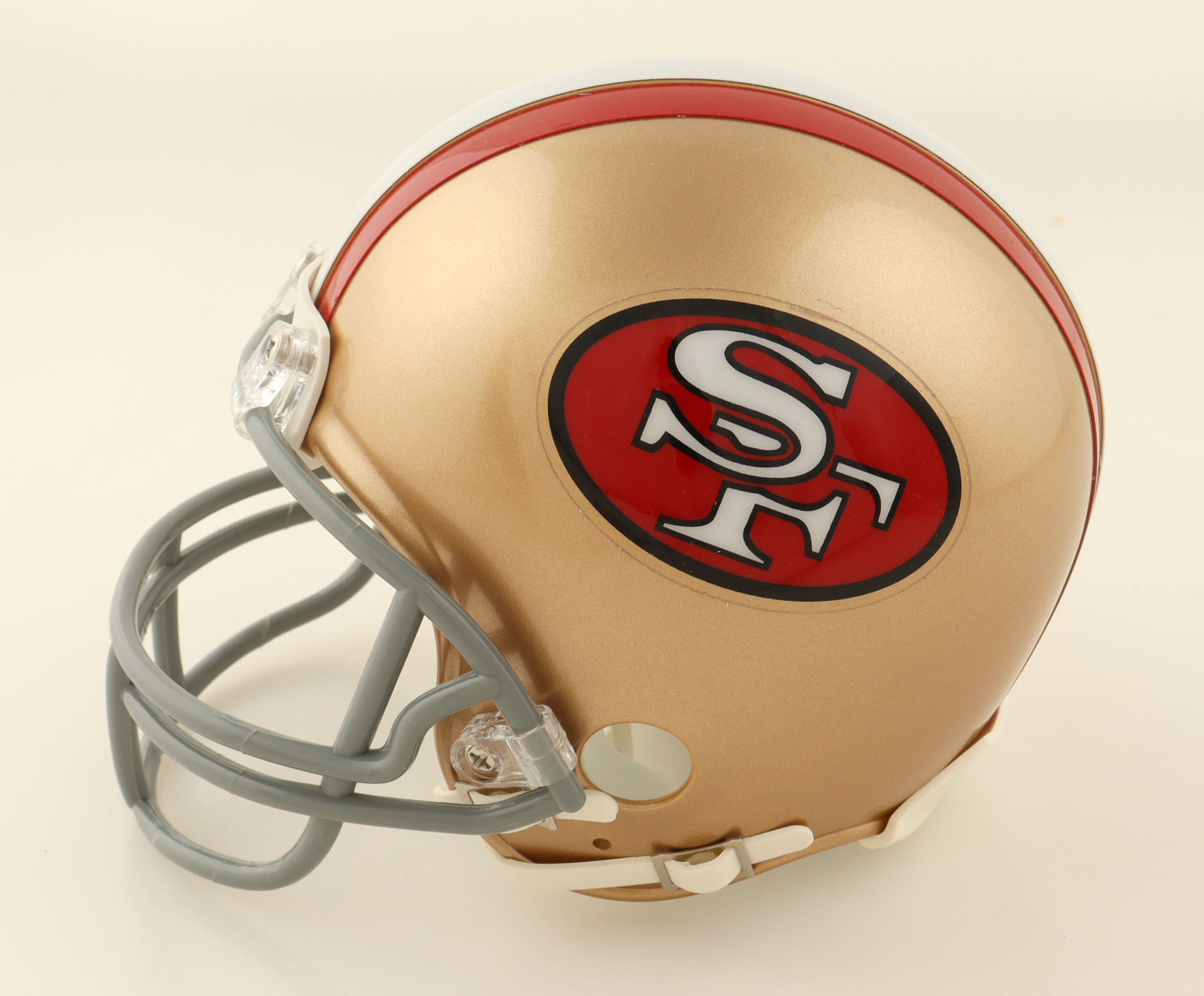Steve Young Signed 49ers Mini Helmet (Schwartz & Radtke) at PristineAuction.com Steve Young Signed 49ers Mini Helmet (Schwartz & Radtke) at PristineAuction.com