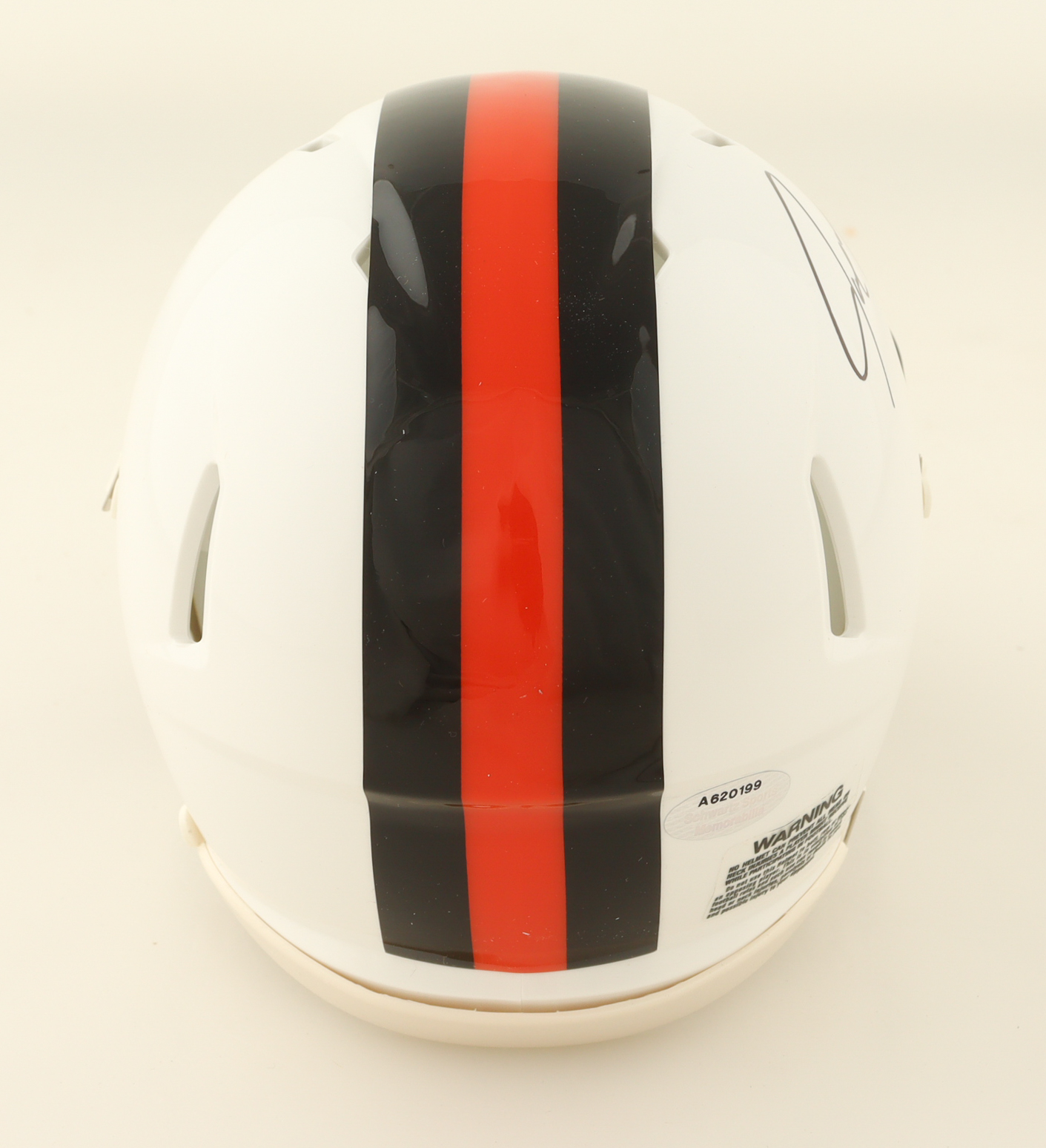 Joe Thomas Signed Browns Alternate Speed Mini Helmet (Schwartz) at PristineAuction.com Joe Thomas Signed Browns Alternate Speed Mini Helmet (Schwartz) at PristineAuction.com