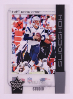 Tom Brady 2005 Leaf Rookies and Stars Slideshow Silver Studio #SS12 #236/750 at PristineAuction.com