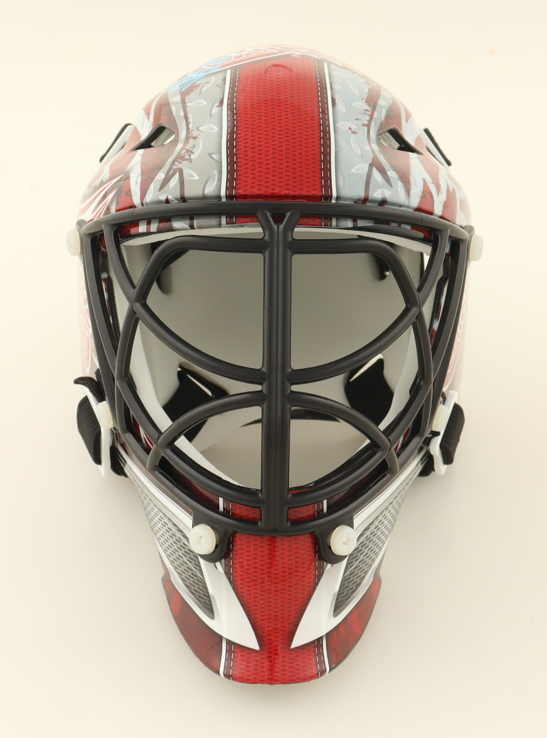 Mike Vernon Signed Red Wings Mini Goalie Mask (Schwartz) at PristineAuction.com Mike Vernon Signed Red Wings Mini Goalie Mask (Schwartz) at PristineAuction.com