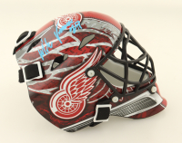 Mike Vernon Signed Red Wings Mini Goalie Mask (Schwartz) at PristineAuction.com