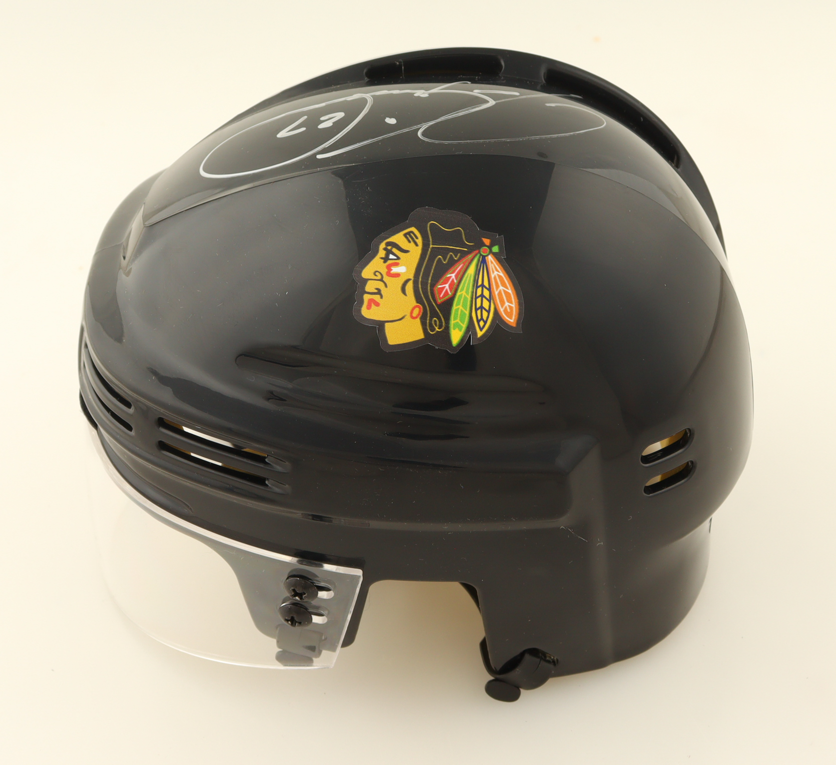 Jeremy Roenick Signed Blackhawks Mini Helmet Inscribed "HOF 2024" (Schwartz) at PristineAuction.com Jeremy Roenick Signed Blackhawks Mini Helmet Inscribed "HOF 2024" (Schwartz) at PristineAuction.com