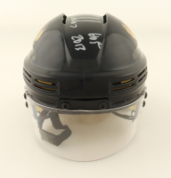 Chris Chelios Signed Blackhawks Mini Helmet Inscribed "HOF 2013" (Schwartz) at PristineAuction.com