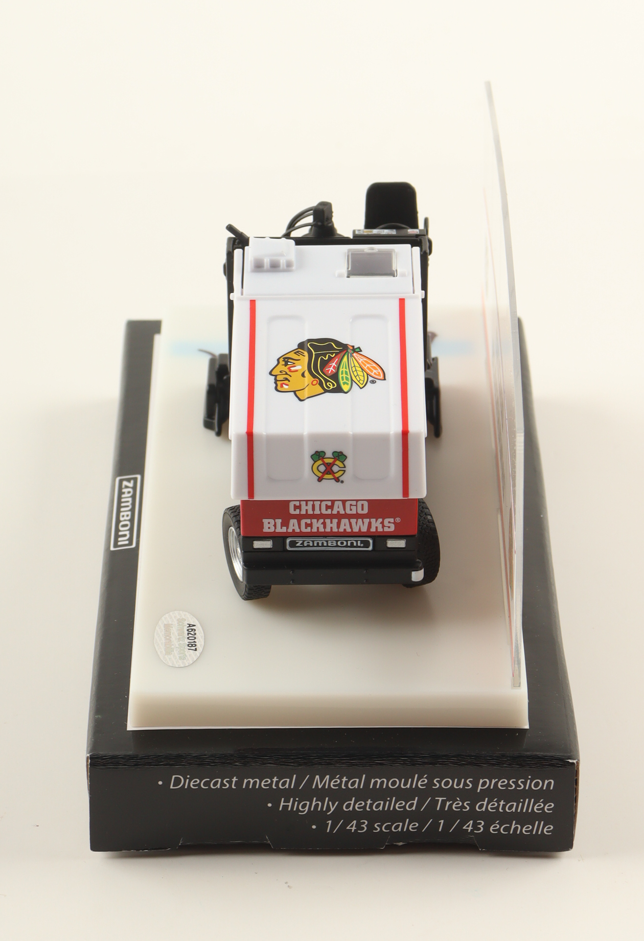 Ed Belfour Signed Blackhawks Mini Zamboni (Schwartz) at PristineAuction.com Ed Belfour Signed Blackhawks Mini Zamboni (Schwartz) at PristineAuction.com