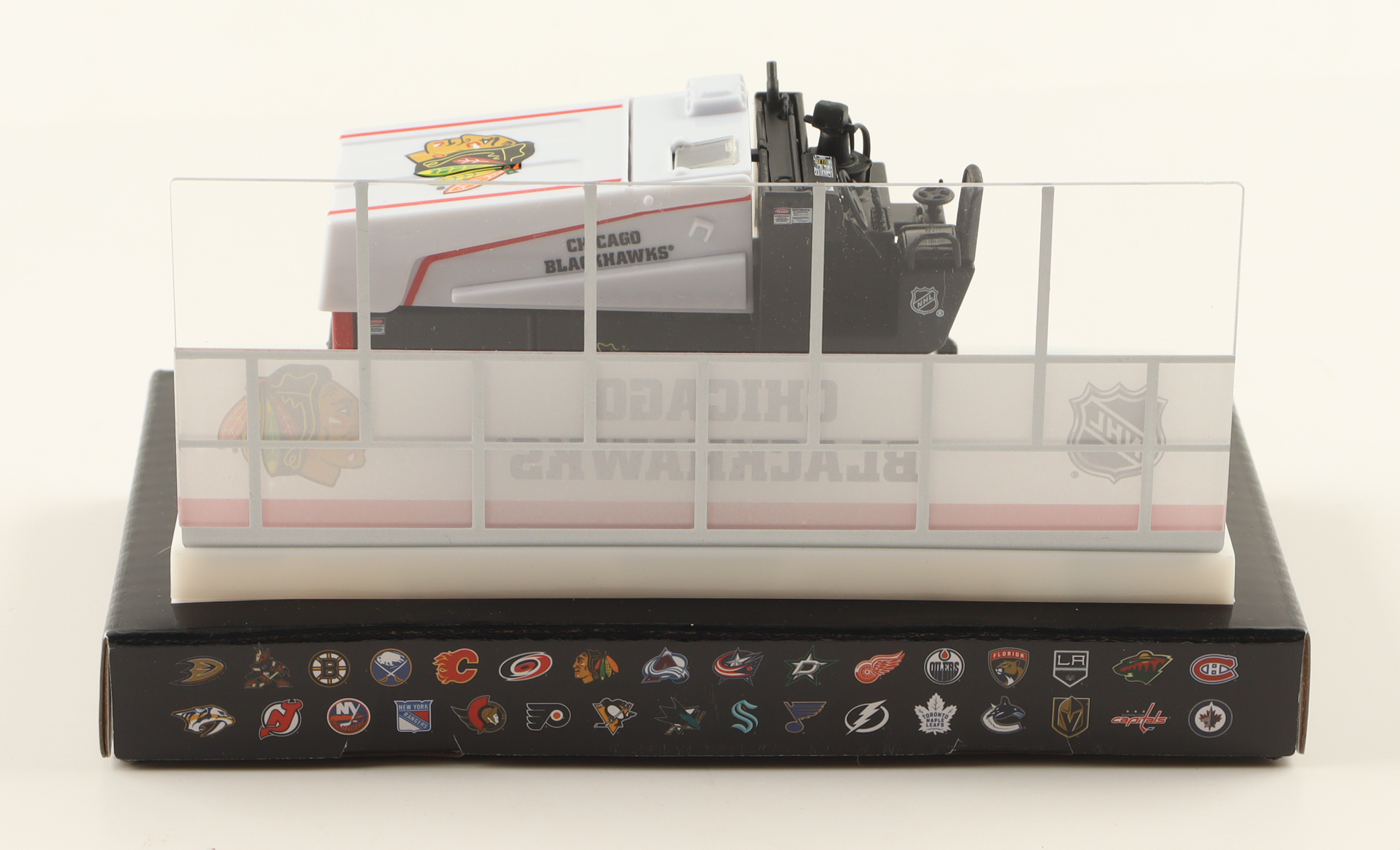 Ed Belfour Signed Blackhawks Mini Zamboni (Schwartz) at PristineAuction.com Ed Belfour Signed Blackhawks Mini Zamboni (Schwartz) at PristineAuction.com