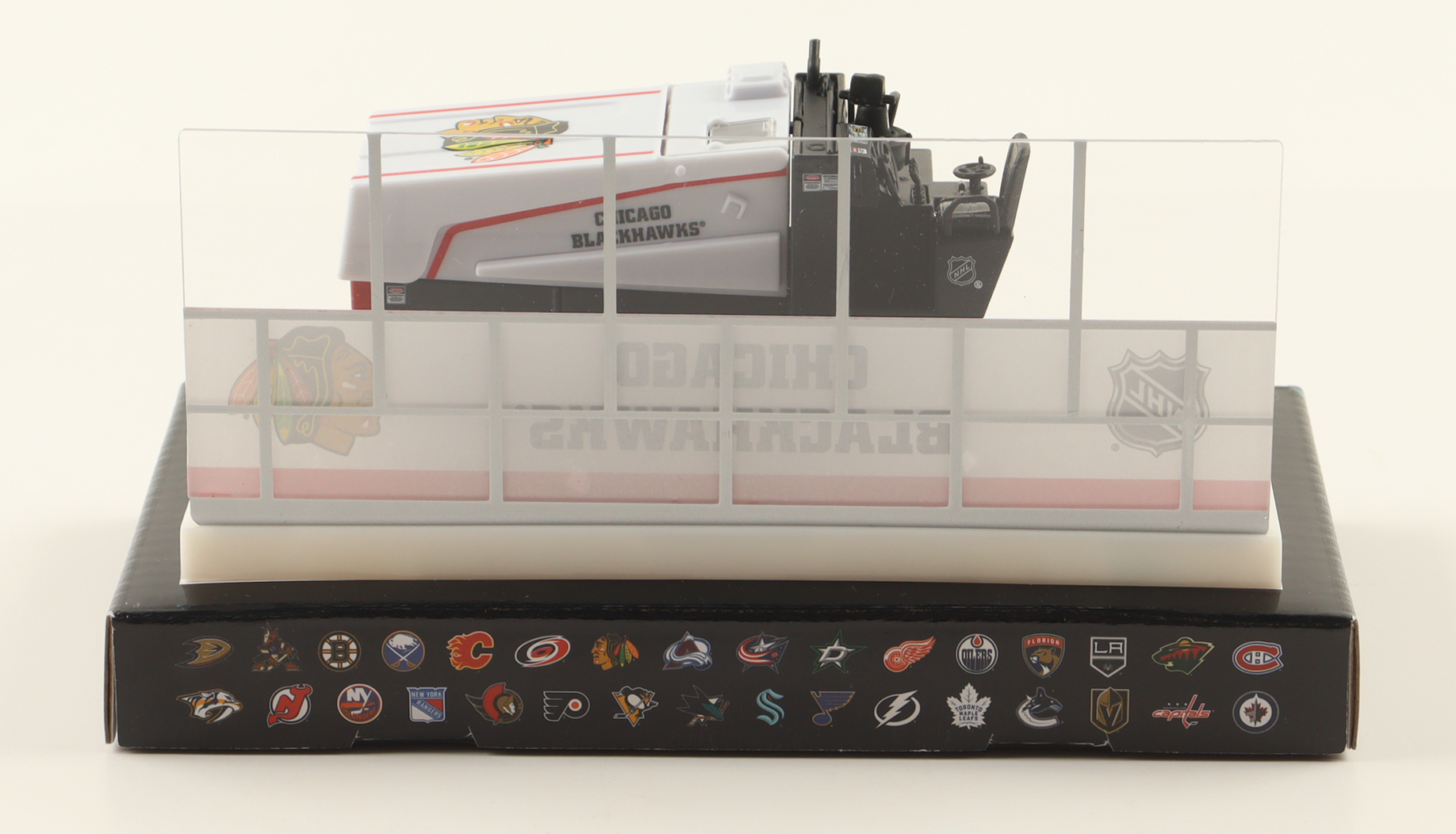 Chris Chelios Signed Red Wings Mini Zamboni Inscribed "HOF 2013" (Schwartz) at PristineAuction.com Chris Chelios Signed Red Wings Mini Zamboni Inscribed "HOF 2013" (Schwartz) at PristineAuction.com