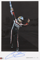 Connor Zilisch Signed LE "2024 Mission 200 at The Glen Debut Victory" 12x18 Print (PA) at PristineAuction.com