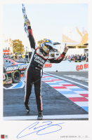Connor Zilisch Signed LE "2024 Mission 200 at The Glen Debut Victory" 12x18 Print (PA) at PristineAuction.com