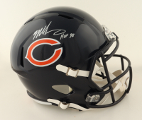 Mike Singletary Signed Bears Full-Size Speed Helmet Inscribed "HOF 98" (Schwartz) at PristineAuction.com