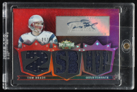 Tom Brady 2007 Topps Triple Threads Autographed Relic Red #110 #6/18 at PristineAuction.com