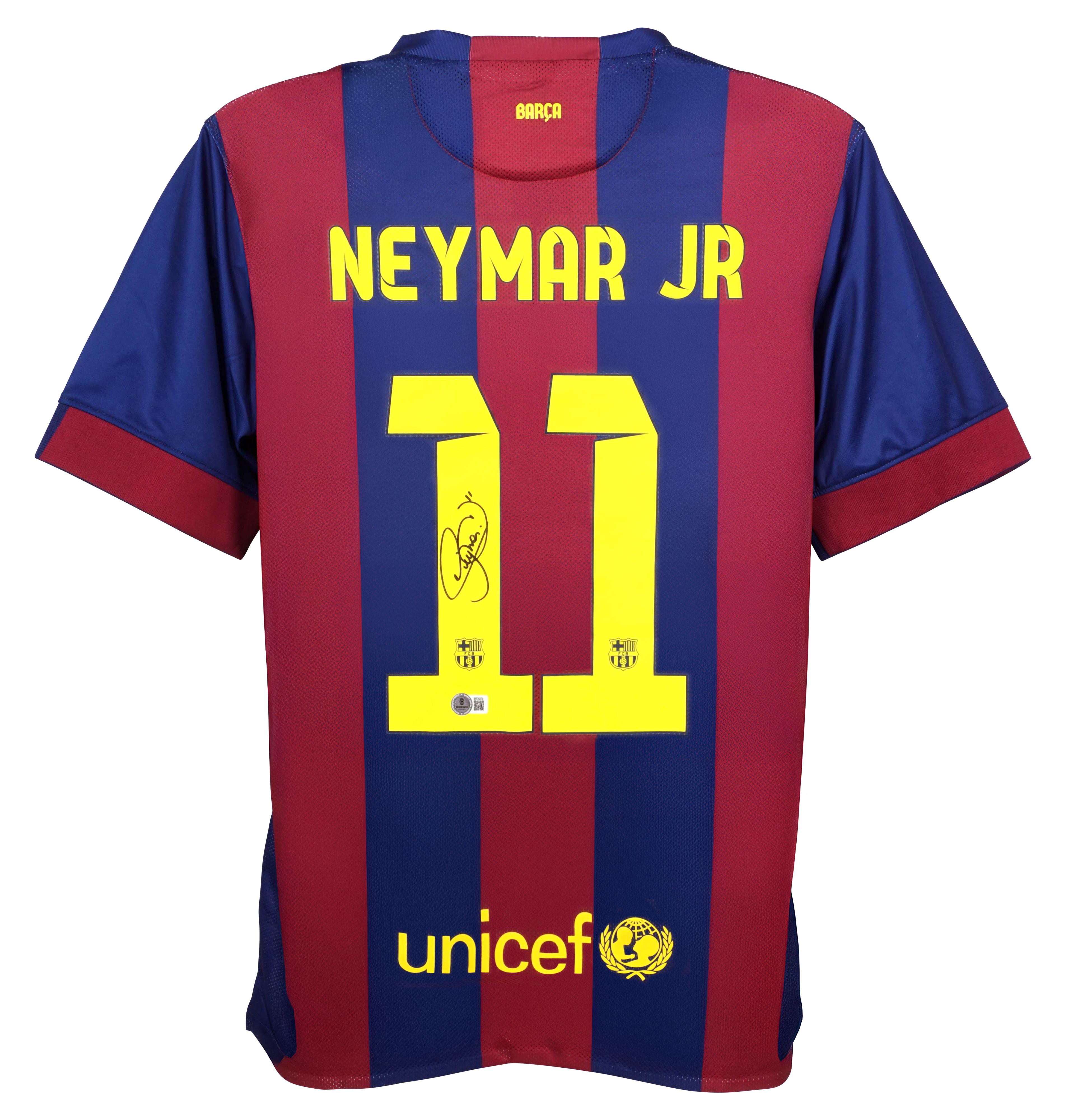 Neymar Jr. Signed Barcelona Nike Authentic Jersey (Beckett) at PristineAuction.com Neymar Jr. Signed Barcelona Nike Authentic Jersey (Beckett) at PristineAuction.com