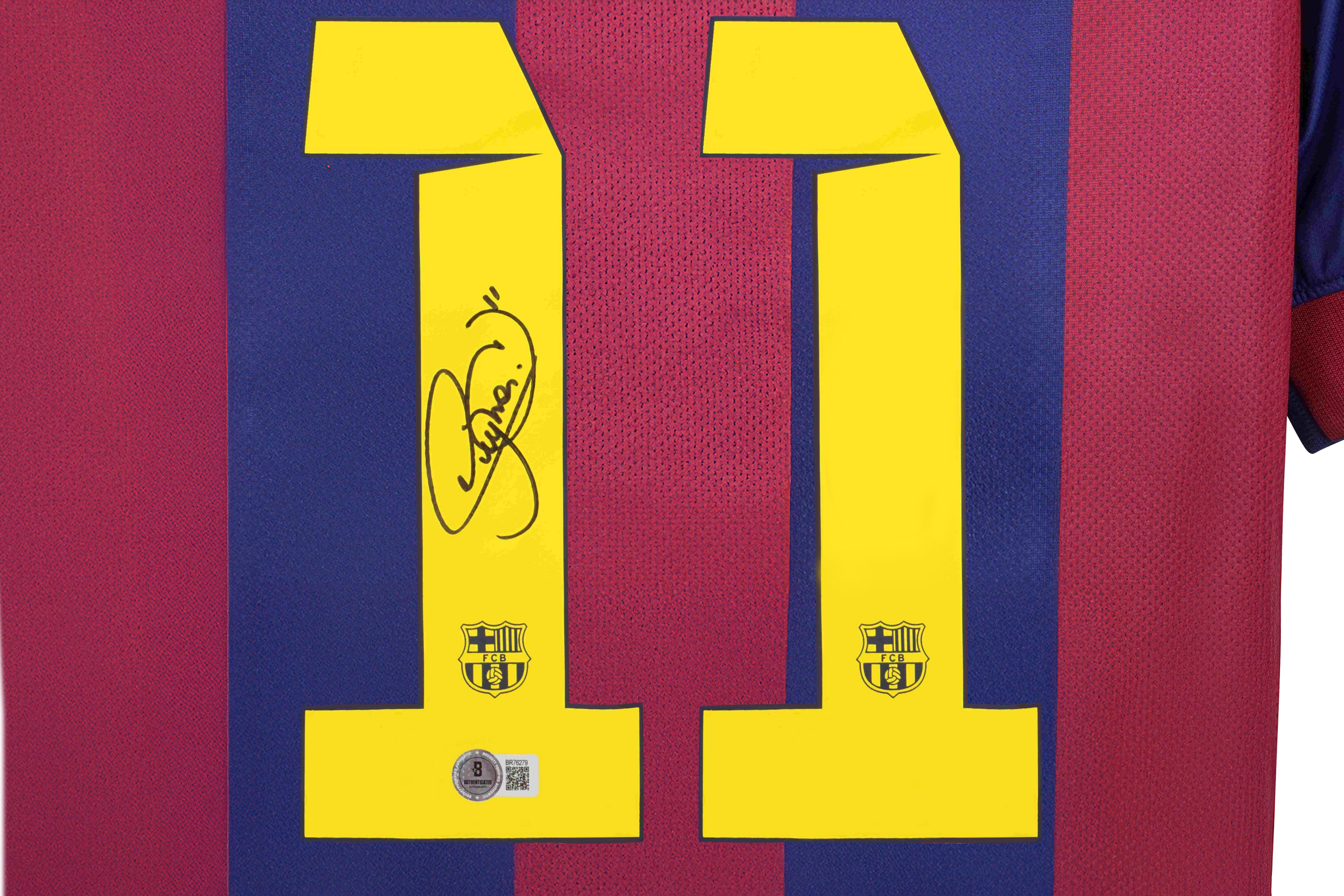 Neymar Jr. Signed Barcelona Nike Authentic Jersey (Beckett) at PristineAuction.com Neymar Jr. Signed Barcelona Nike Authentic Jersey (Beckett) at PristineAuction.com