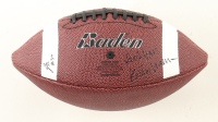 Josh Blackwell & Kevin Warren Signed Baden Football (PSA) at PristineAuction.com