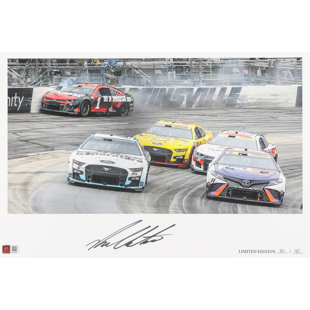 Ross Chastain Signed LE "Hail Melon at Martinsville" 12x18 Print (PA) at PristineAuction.com