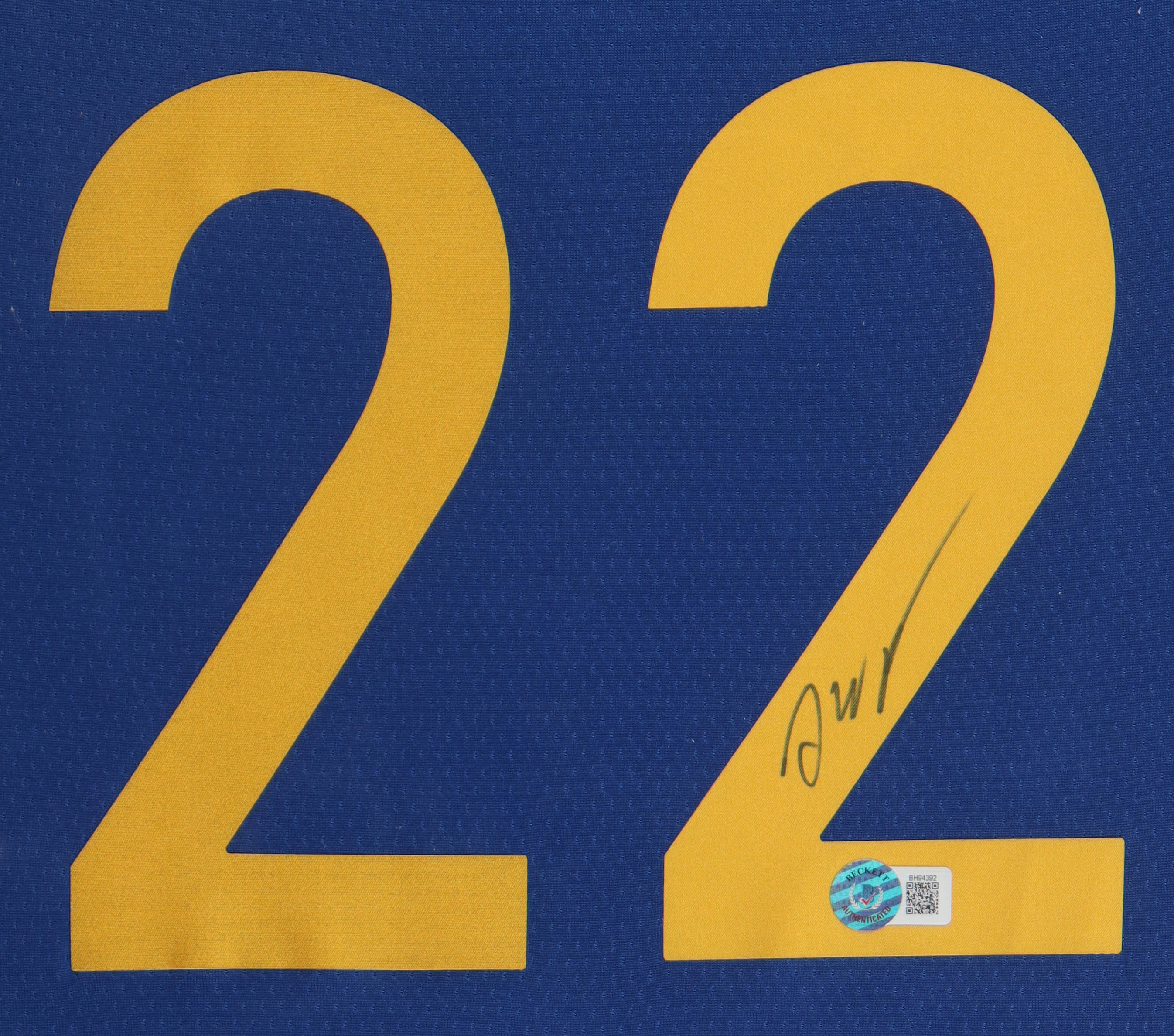 Andrew Wiggins Signed Warriors Custom Framed Jersey Display (Beckett) at PristineAuction.com Andrew Wiggins Signed Warriors Custom Framed Jersey Display (Beckett) at PristineAuction.com