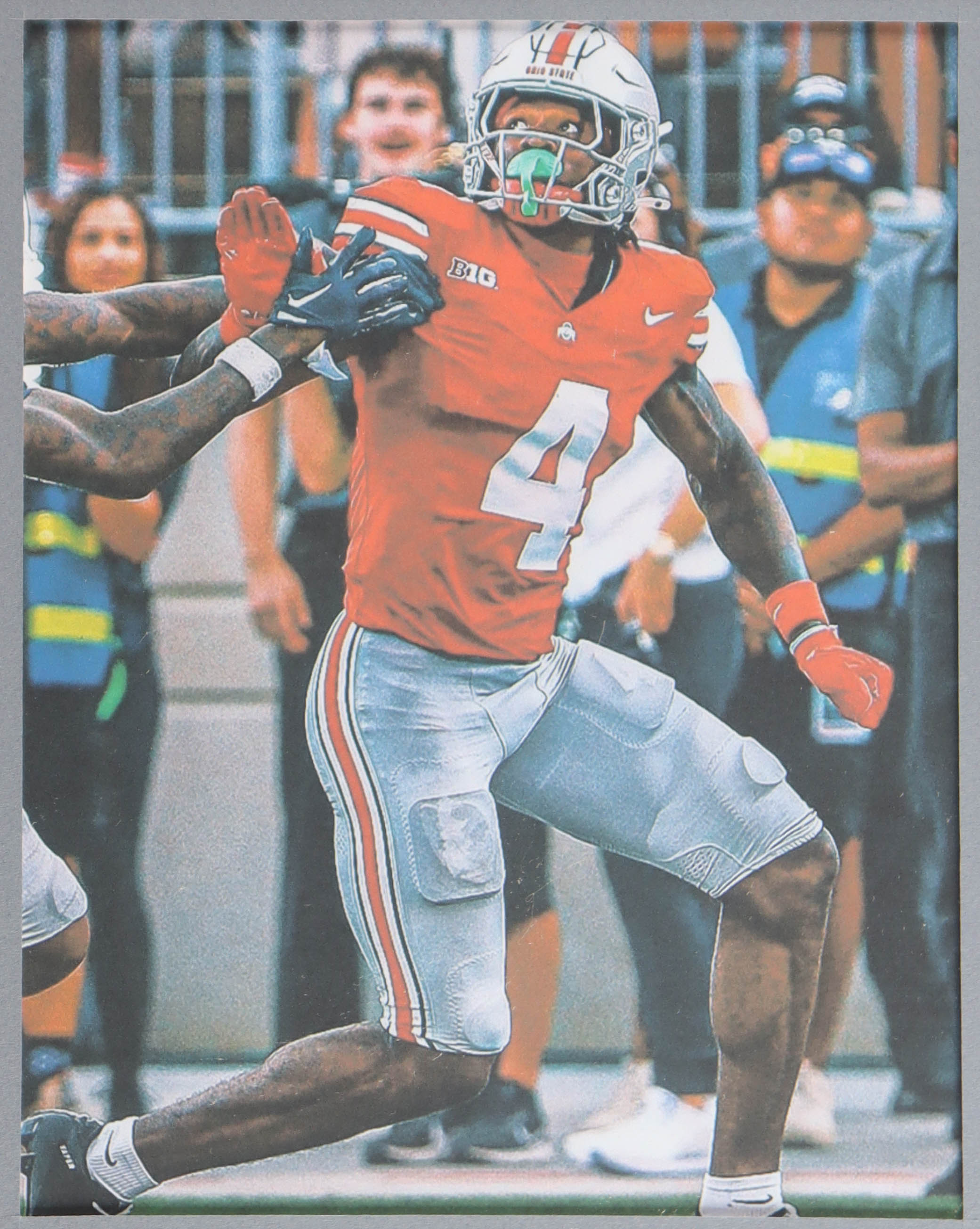 Jeremiah Smith Signed Ohio State Buckeyes Custom Framed Jersey Display (JSA) at PristineAuction.com Jeremiah Smith Signed Ohio State Buckeyes Custom Framed Jersey Display (JSA) at PristineAuction.com