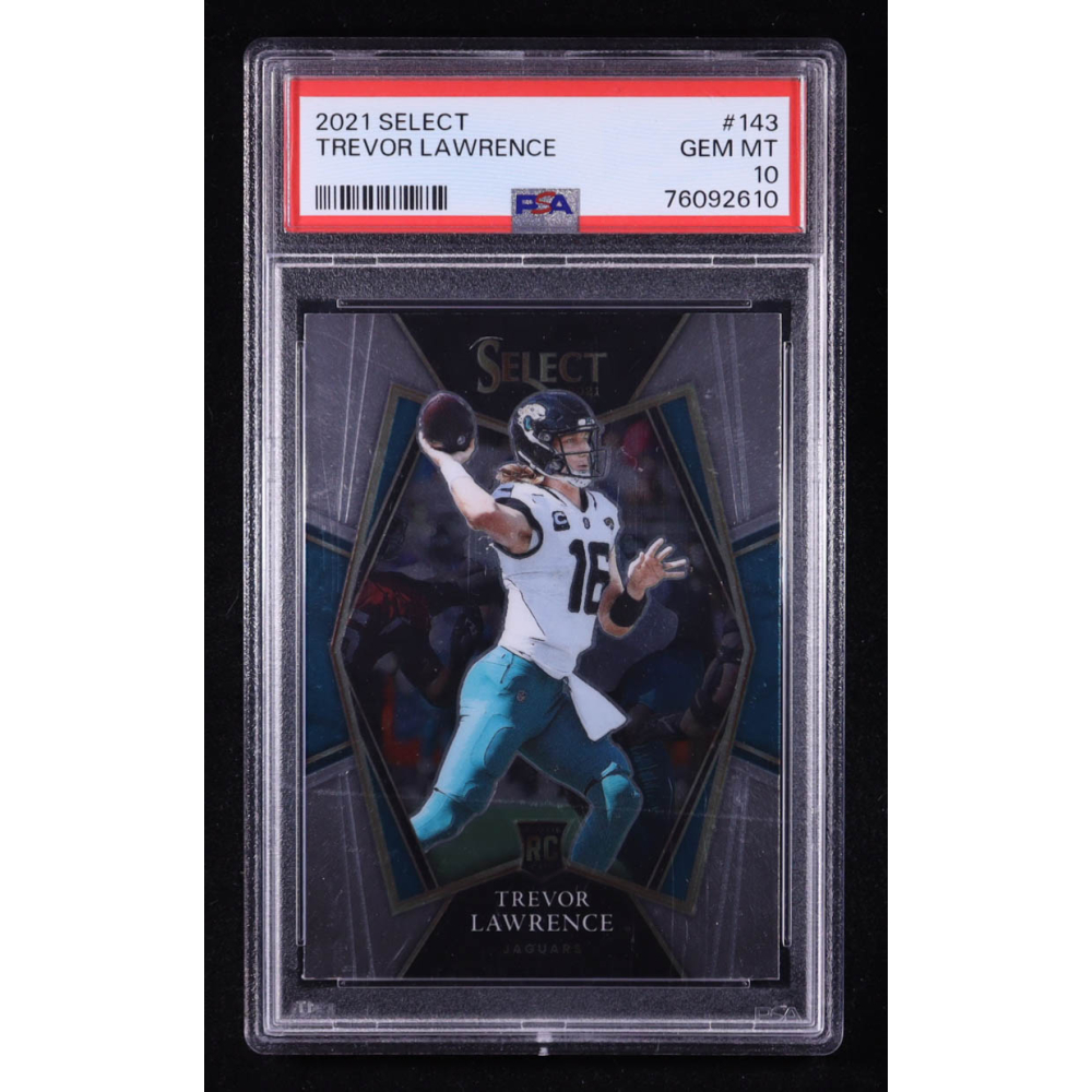 Trevor Lawrence 2021 Select #143 RC (PSA 10) at PristineAuction.com
