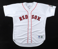 Nomar Garciaparra Signed Red Sox Russell Authentic Jersey (JSA) at PristineAuction.com